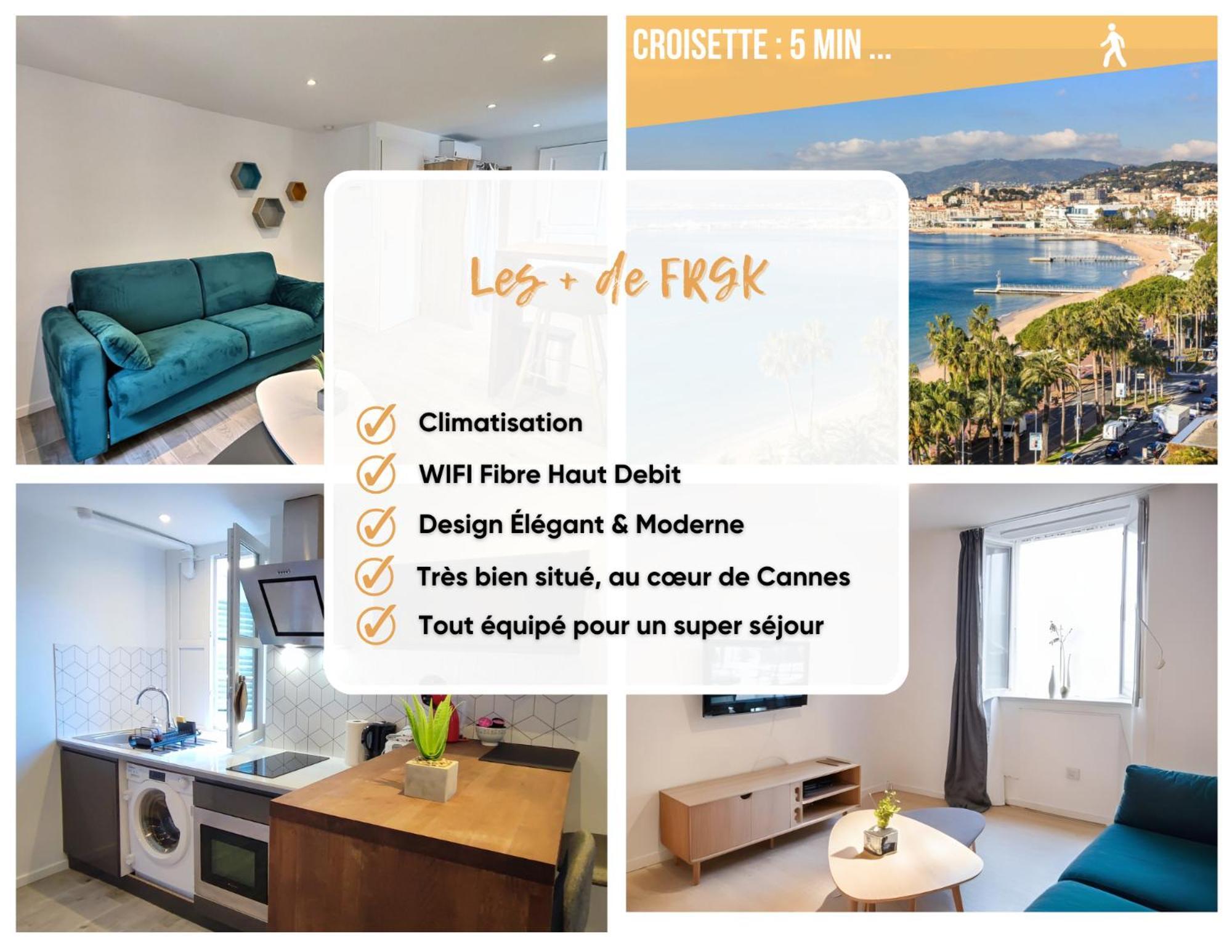 Frgk "Chic Centre-Ville" Cannes Zewnętrze zdjęcie